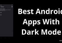 dark mode app