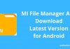 MI File Manager Apk