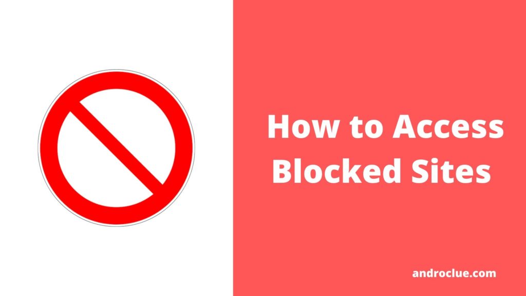Access Blocked Sites