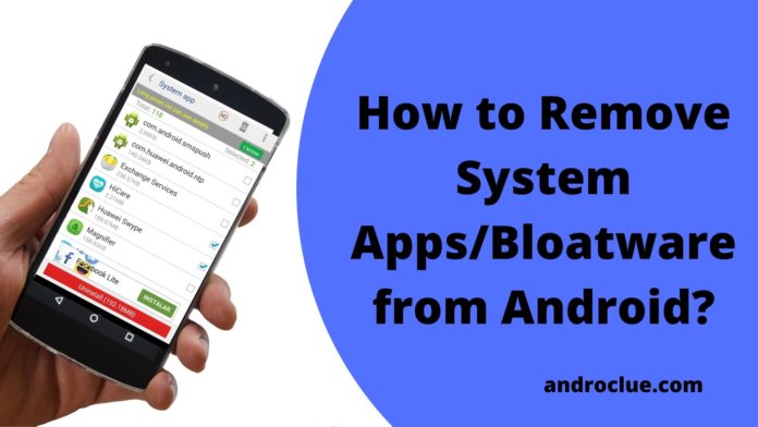 remove system apps