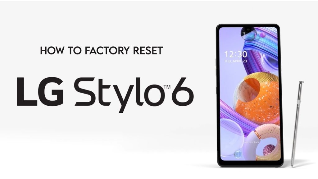 hard reset lg stylo 6