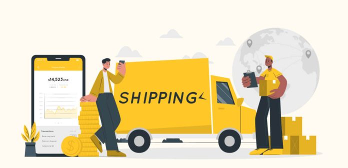 Shipping Process with a Postage Calculator